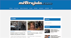 Desktop Screenshot of mibrujula.net