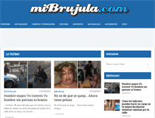 Tablet Screenshot of mibrujula.com